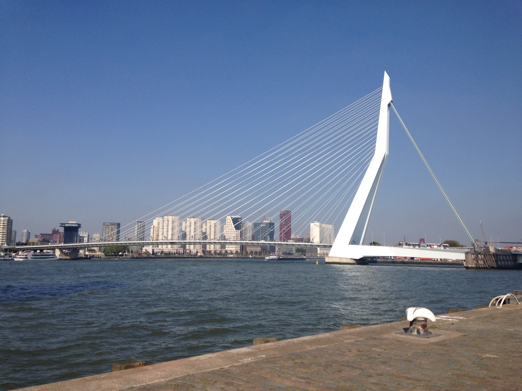 Rotterdam y su puente emblema