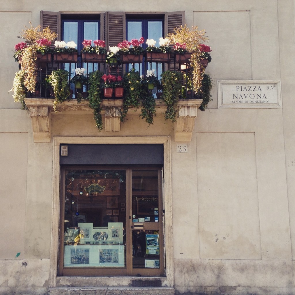 Una ventanita de Piazza Navona 