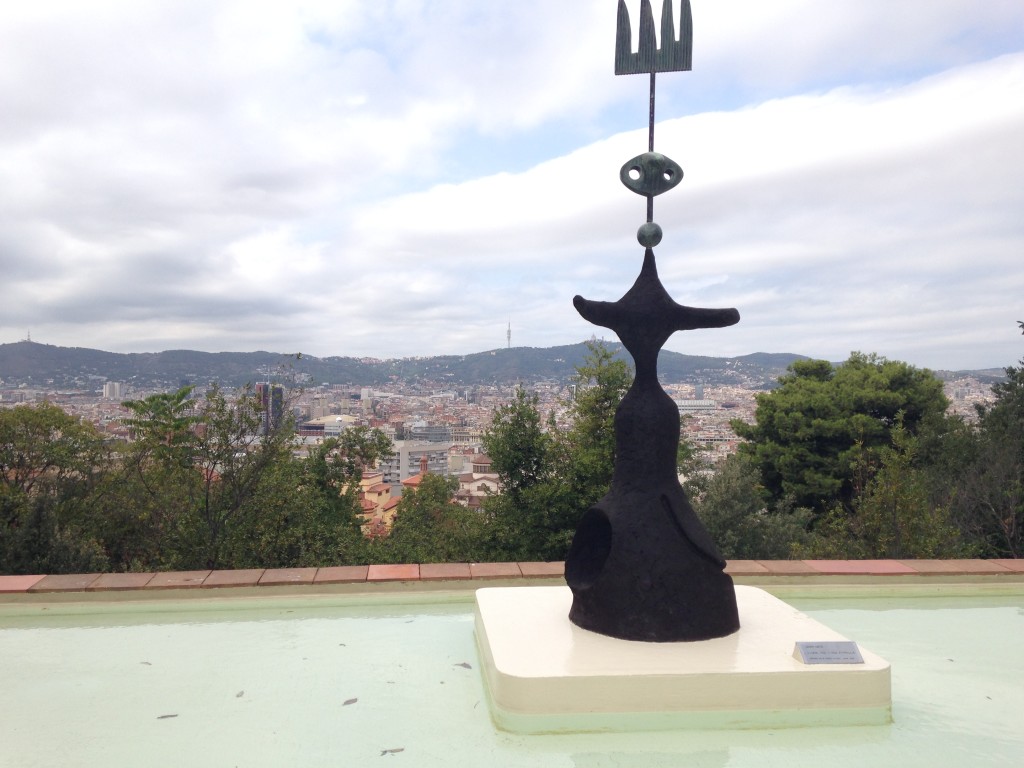 Vista desde el Museo de Joan Miró