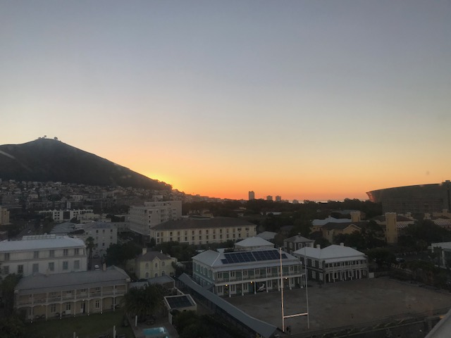 Atardecer Ciudad del Cabo
